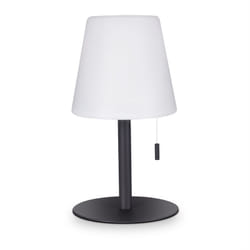 Paco Home - Lampadaire Intérieur Extérieur Batterie Jardin Terrasse Rechargeable Blanc, Lampe De Table 1 (Batterie Rechargeable)