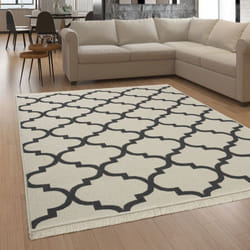 Paco Home - Tapis Salon Chambre Adulte Lavable En Machine Motif Scandinave Motif Boho 60x90 cm, Anthracite 3