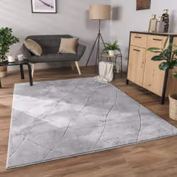 ; On n’est jamais déçu par les grands classiques;! Ces tapis à poils ras élégants se distinguent par un motif diamant tendanc ...