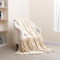 Paco Home - Couverture Douce Moelleuse Couverture Salon Jeté Couverture Douce Plaid Canapé 150x200cm, Camel
