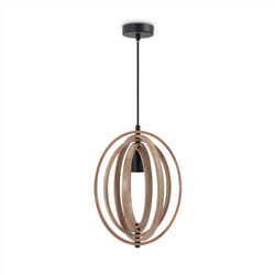Paco Home - Suspension Déco Salon Luminaire Salle à Manger Lampe Chambre Bois E27 Bois, Lampe à suspension - Type 2
