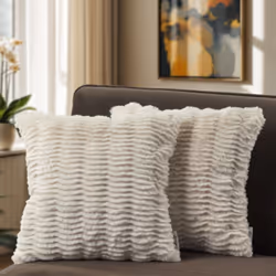 Détendez-vous et appréciez le confort de votre intérieur paradisiaque. Ces housses de coussin tendance vous permettront d’app ...