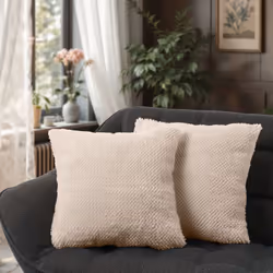 Améliorez visuellement votre style personnel et offrez-vous une dose supplémentaire de confort. Avec des housses de coussin t ...