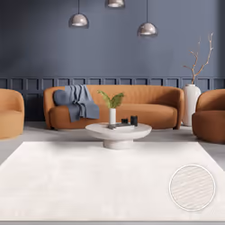 Ces accessoires d’intérieur sont bien plus que de simples tapis à poils ras unis, car avec leur motif géométrique finement co ...