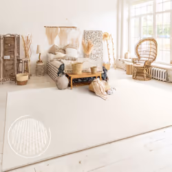 Un velours doux comme de la soie et des coloris modernes, pour des tapis de rêve;! Ces modèles à poils ras résolument tendanc ...
