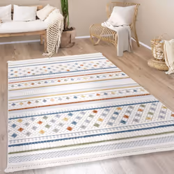Une ambiance chaleureuse est essentielle pour avoir un intérieur confortable. Avec cette splendide collection de tapis tendan ...