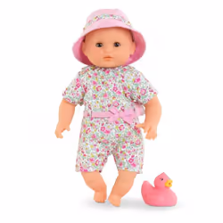 Corolle Bébé Bath Coralie, Poupée, Genre neutre, 1,5 an(s), Garçon/Fille, 300 mm, Beige