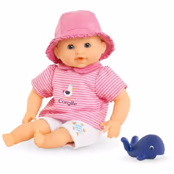 Corolle BB BAIN OCÉANE, 1,5 an(s), 300 mm, 300 g, Rose