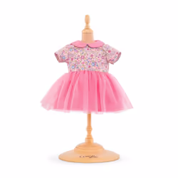 Corolle Bb30 Robe Rose, 1,5 an(s), 40 g