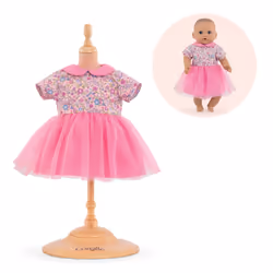 Corolle Bb30 Robe Rose