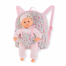 Corolle BB30 SAC À DOS PORTE POUPON FLEURI