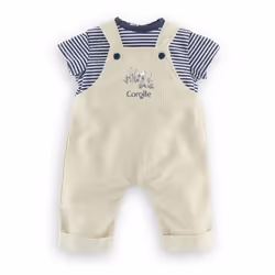Corolle Tshirt + Overall, Ensemble d'habits de poupée, 1,5 an(s)