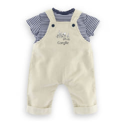 Corolle Tshirt + Overall Ensemble d'habits de poupée