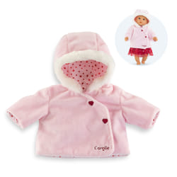 Corolle BB30 MANTEAU PÉTALES DE CŒURS