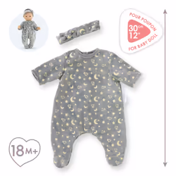 Corolle BB30 PYJAMA BRILLE DANS LA NUIT + BANDEAU - Vue supplémentaire 6
