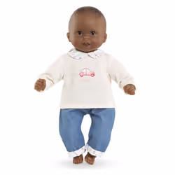 Corolle BB30 T-SHIRT MANCHES LONGUES + JEAN WEEK-END À PARIS