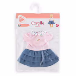 Corolle BB30 JUPE À VOLANTS + T-SHIRT WEEK-END À PARIS - Vue supplémentaire 6