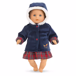 Corolle BB30 MANTEAU EN FÊTES