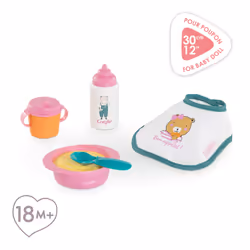 Corolle BB30 PETIT COFFRET REPAS ROSE