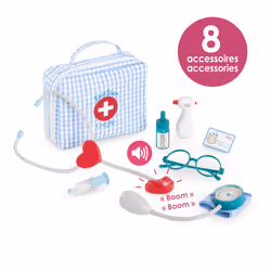 Corolle BB30 MA VALISE DOCTEUR & ACCESSOIRES, 1,5 an(s), Batteries requises, 600 g