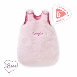 Corolle BB30 TURBULETTE PELUCHE ROSE - Vue supplémentaire 5
