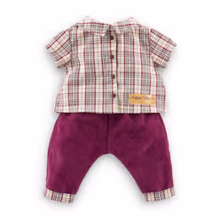 Corolle BB30 CHEMISE À CARREAUX & PANTALON PETIT EXPLORATEUR - Vue supplémentaire 3