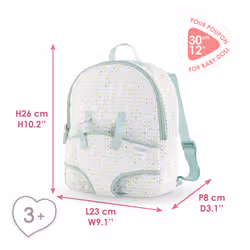 Corolle BB30 SAC À DOS PORTE-POUPON ÉTOILES - Vue supplémentaire 5