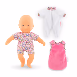 Corolle Mini Calin Bonne Nuit, 1,5 an(s), Garçon/Fille, 330 mm, 105 g, Rose
