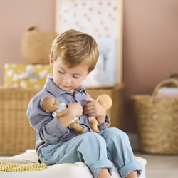 Corolle Poupon Mini Calin Lapins Yeux Marron - Vue supplémentaire 5
