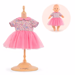 Corolle Bb36 Robe Rose, 2 an(s), 55 g