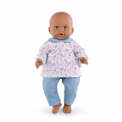 Corolle Bb36 Blouse Fleurie & Pantalon