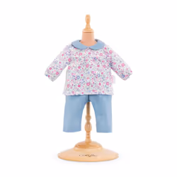 Corolle Bb36 Blouse Fleurie & Pantalon
