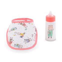 Corolle Bavoir & Biberon Magique, 2 an(s), 65 g