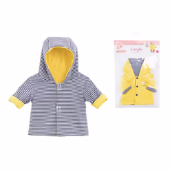 Corolle Reversible Rain Coat - Loire, Manteau pour poupée, 2 an(s)