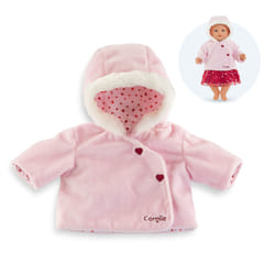 Corolle BB36 MANTEAU PÉTALES DE CŒURS