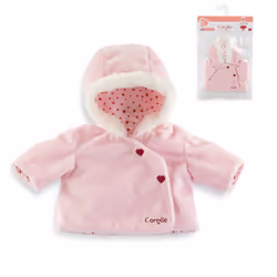 Corolle BB36 MANTEAU PÉTALES DE CŒURS