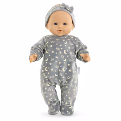 Corolle BB36 PYJAMA + BANDEAU BRILLE DANS LA NUIT
