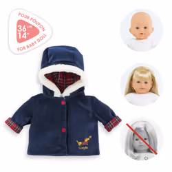 Corolle BB36 MANTEAU EN FÊTES - Vue supplémentaire 5