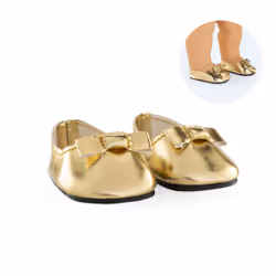 Corolle BB36 BALLERINES DORÉES