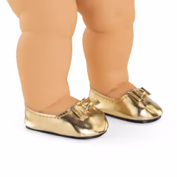 Corolle BB36 BALLERINES DORÉES