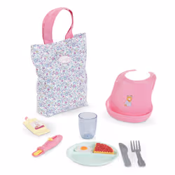 Corolle BB36/42 GRAND COFFRET REPAS FLORAL - Vue supplémentaire 2