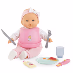 Corolle BB36/42 GRAND COFFRET REPAS FLORAL - Vue supplémentaire 4