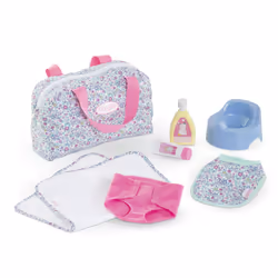 Corolle BB36 COFFRET ACCESSOIRES À LANGER FLORAL