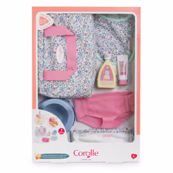 Corolle BB36 COFFRET ACCESSOIRES À LANGER FLORAL - Vue supplémentaire 7