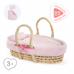 Corolle BB36/42 ENSEMBLE COUFFIN PELUCHE ROSE - Vue supplémentaire 7