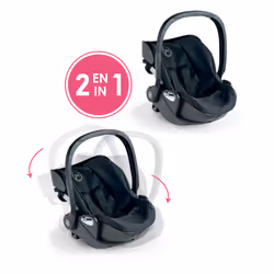 Corolle BB36/42 CYBEX PRIAM - PORTE POUPON NOIR 2 EN 1 - Vue supplémentaire 4