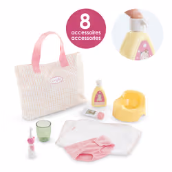 Corolle BB30/36 COFFRET ACCESSOIRES À LANGER TULIPES - Vue supplémentaire 2