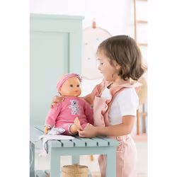 Corolle Lucille Interactive Poupon 42 cm Rose Capteurs Tactiles - Vue supplémentaire 10