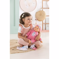Corolle Lucille Interactive Poupon 42 cm Rose Capteurs Tactiles - Vue supplémentaire 13