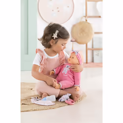 Corolle Lucille Interactive Poupon 42 cm Rose Capteurs Tactiles - Vue supplémentaire 16